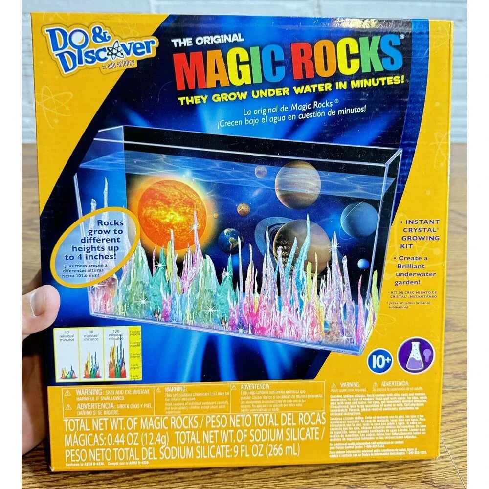 Lot of 2!‎ Magic Rocks By Do & Discover; Box Of 6 Colorful Puzzles